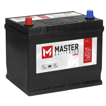 70 Ah MASTER BATTERIES Asia L+1